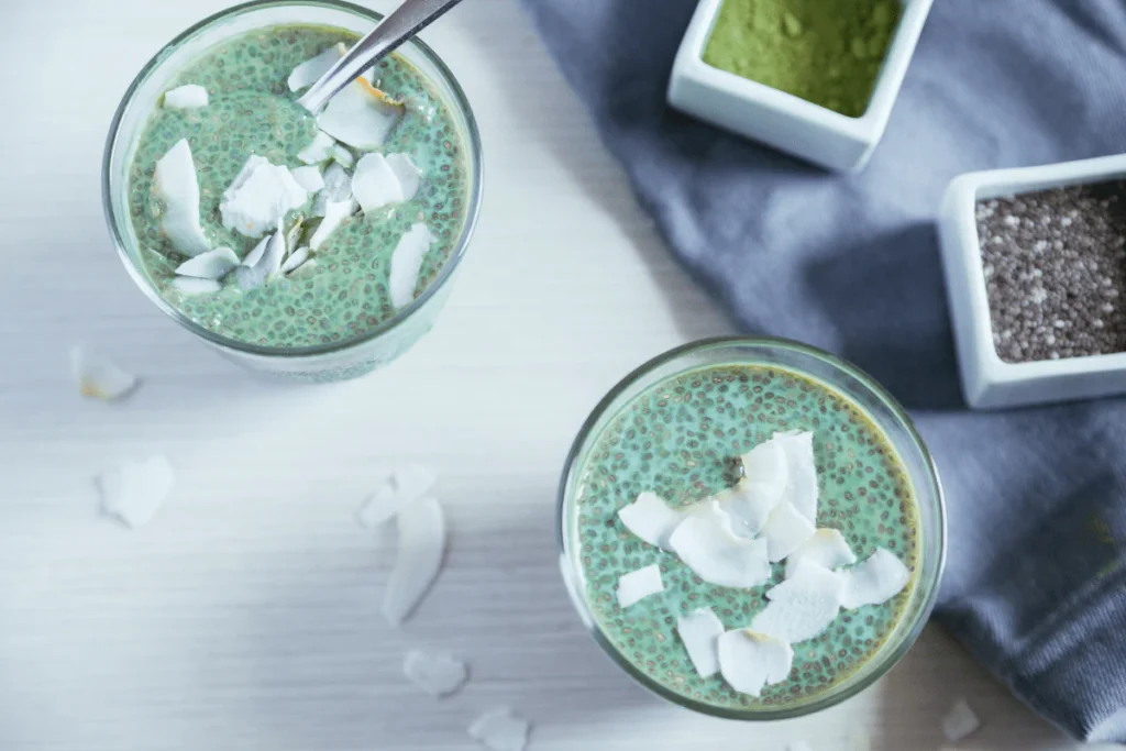 Matcha Chia Pudding